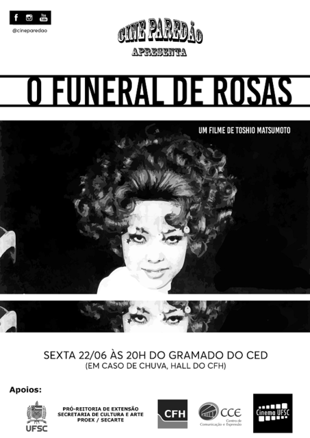 Cartaz Funeral de Rosas