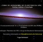 Curso de Astronomia: "Estrelas, Galáxias e Cosmologia"