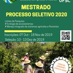 MESTRADO PROCESSO SELETIVO 20201