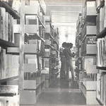 Prédio da Biblioteca Universitária - Vista Interna UFSC - 1977 (02)