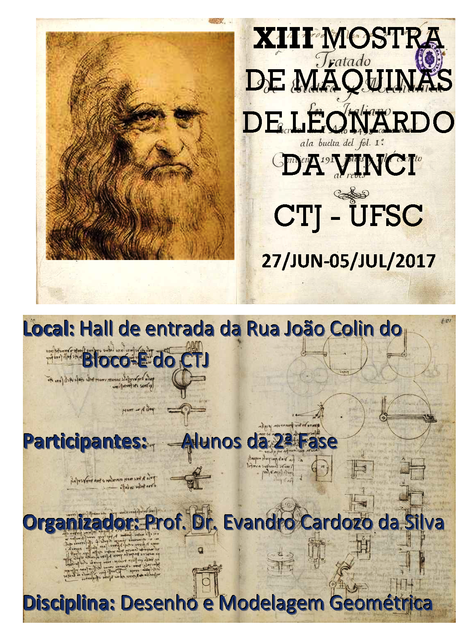 XIII Mostra de  Máquinas de Leonardo da Vinci_Página_1