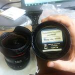 01.09.0374.05 - ACEIPA - Máquina Fotográfica - Lente Fisheye Canon EF 8-15mm F4L USM Ultra Angular.