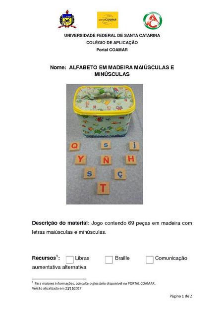 ALFABETO EM MADEIRA MAIÚSCULAS E MINÚSCULAS 23112017