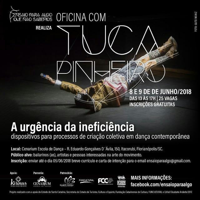flyer oficina Tuca Pinheiro 