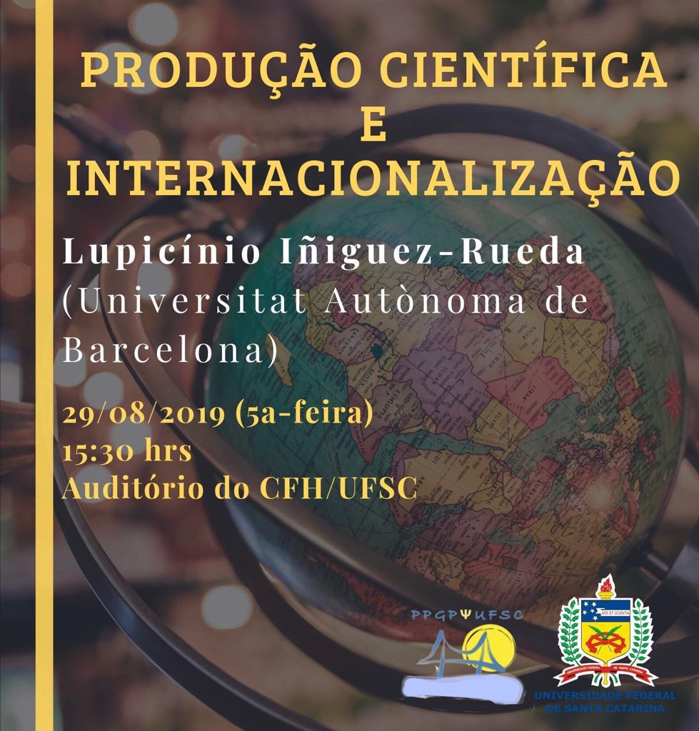 Produção científica e internacionalização