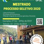 MESTRADO PROCESSO SELETIVO 20206