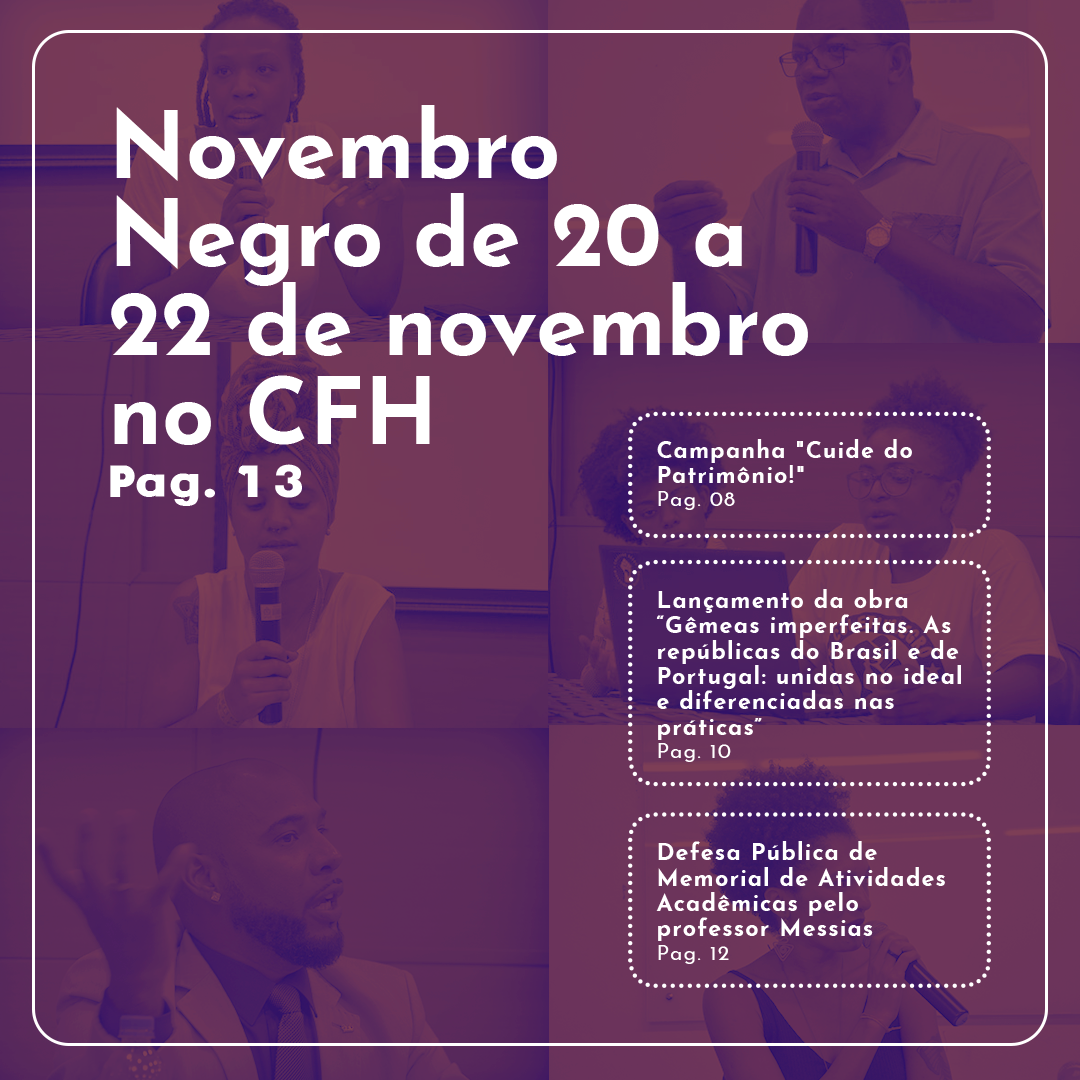 Informativo CFH | edição 10, novembro/2019 (Instagram)