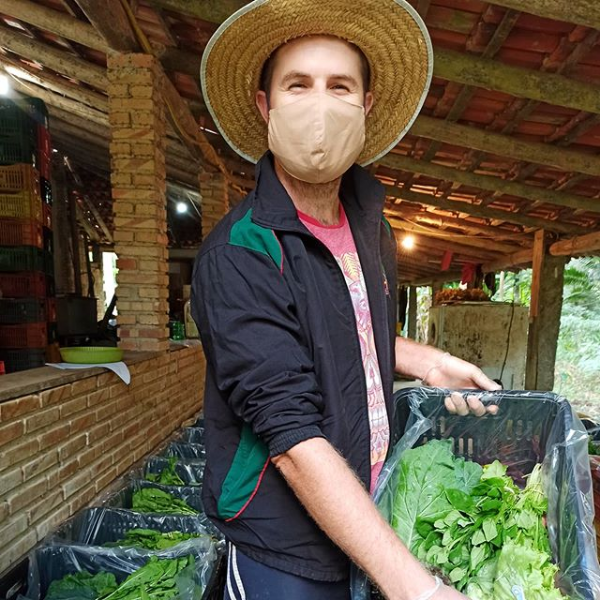 Jovem agricultor Reinaldo (Acervo Moinhos de Luz)