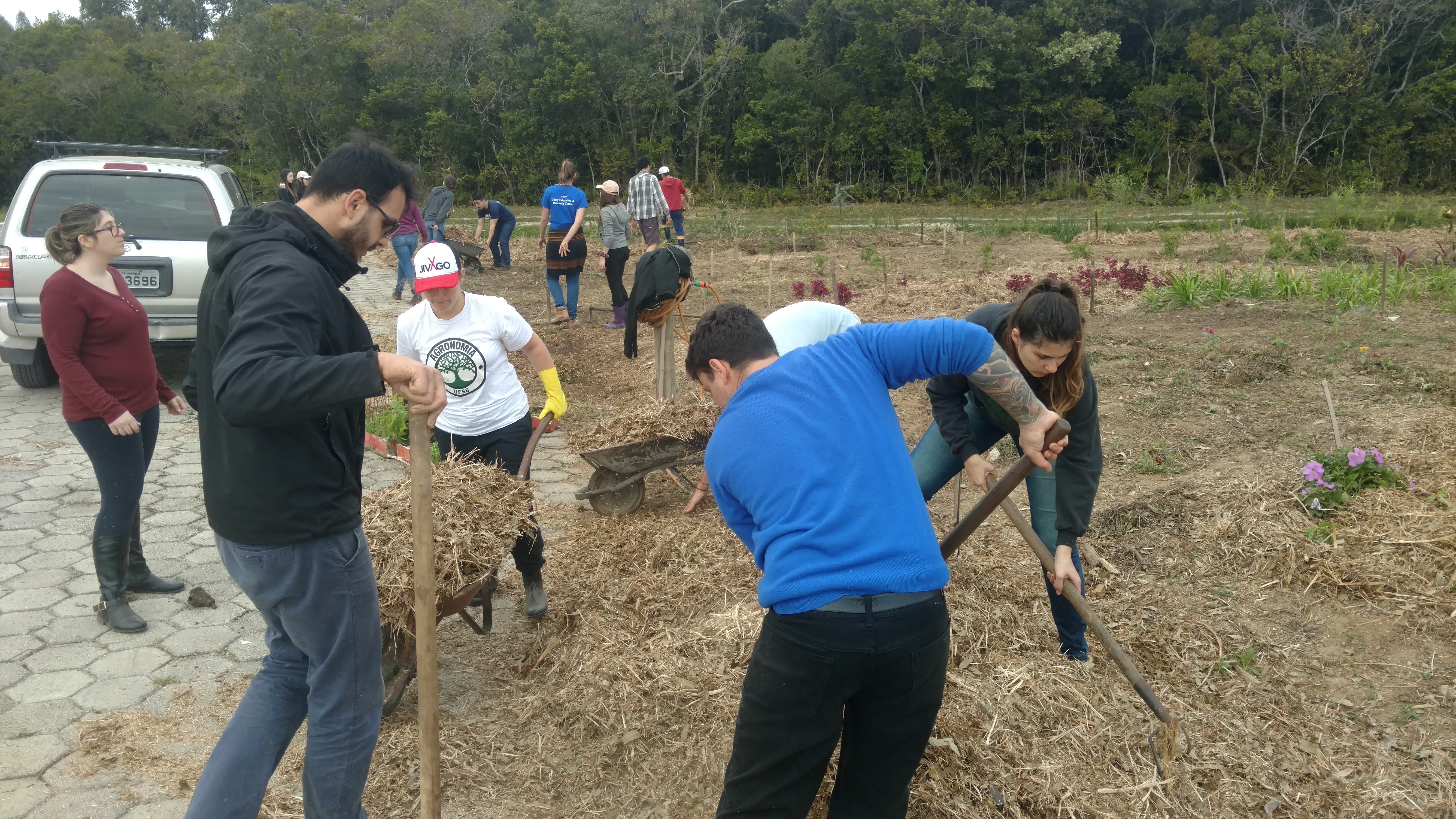 20180815 Fazenda aula plantas ornamentais e paisagismo Pedrotti jardinagem prédio fitotecnia (8)