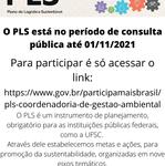 O PLS está no período de consulta pública (2)