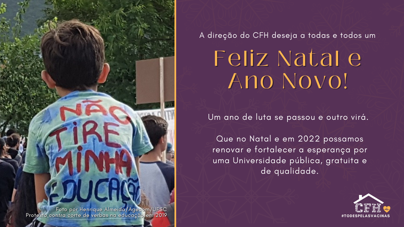 Card de Natal Twitter | 2021