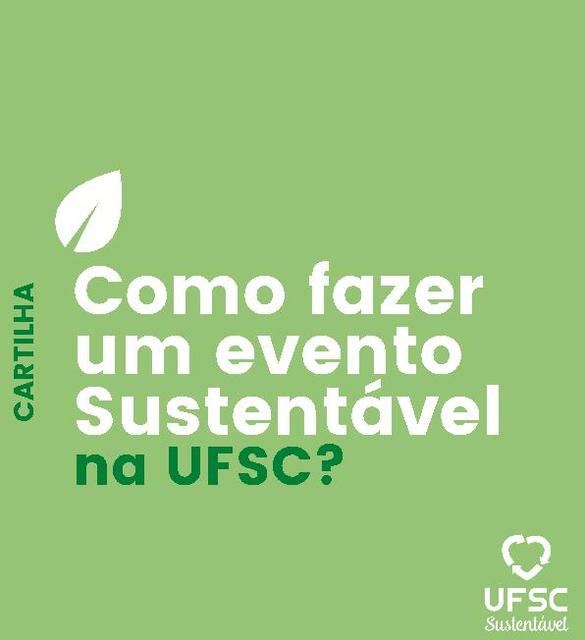 Cartilha_Eventos Sustentáveis UFSC