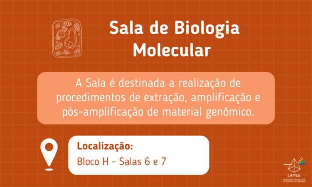 Sala de Biologia Molecular Botânica