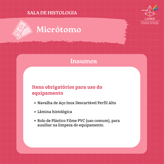 #Insumos Micrótomo (1)
