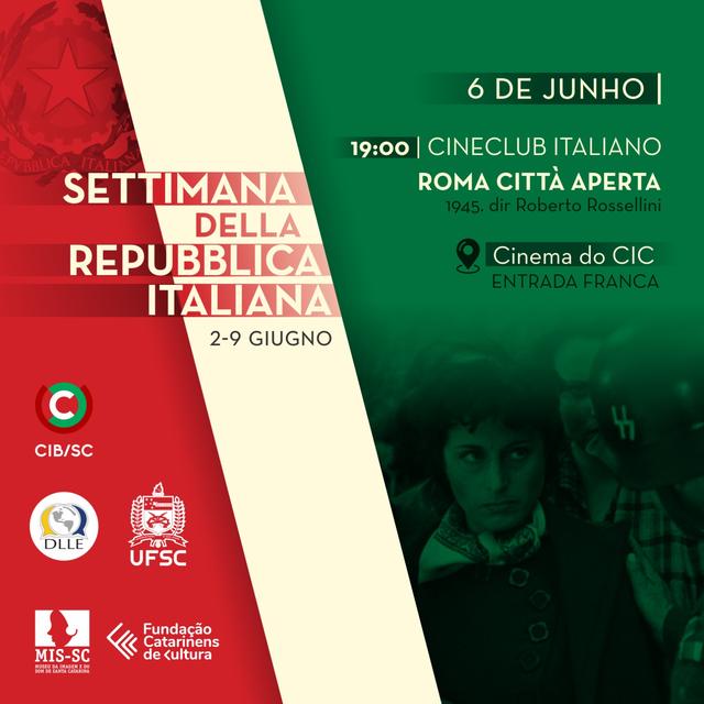 Settimana Della Repubblica Italiana @ Cinema do CIC
