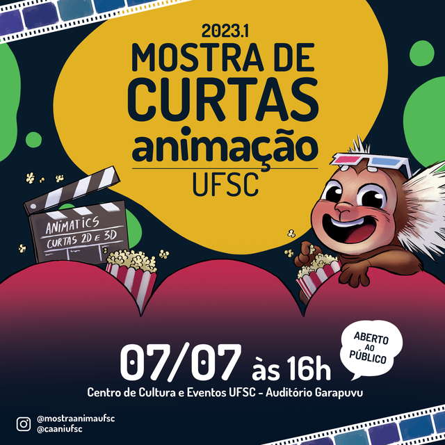 Mostra Anima UFSC @ Auditório Garapuvu | Centro de Cultura e Eventos
