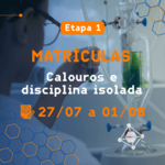 SITE_POST_matrículas_calouros_disciplina isolada
