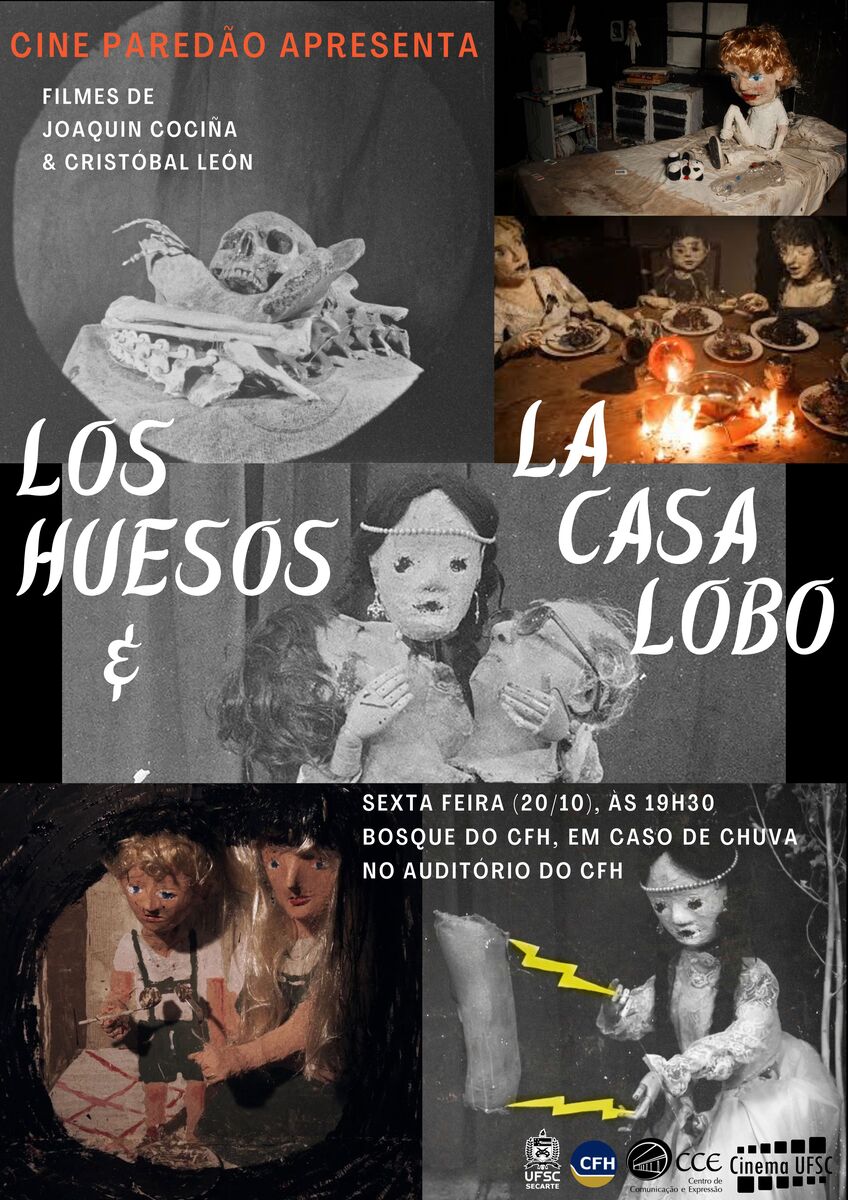 Cine Paredão | "Los Huesos" e "La Casa Lobo" @ Bosque do CFH