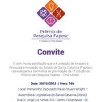Convite Premio Fritz Muller