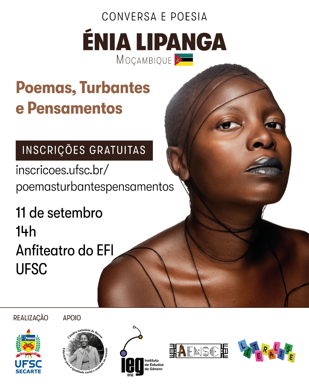 Card Poemas, turbantes e pensamentos