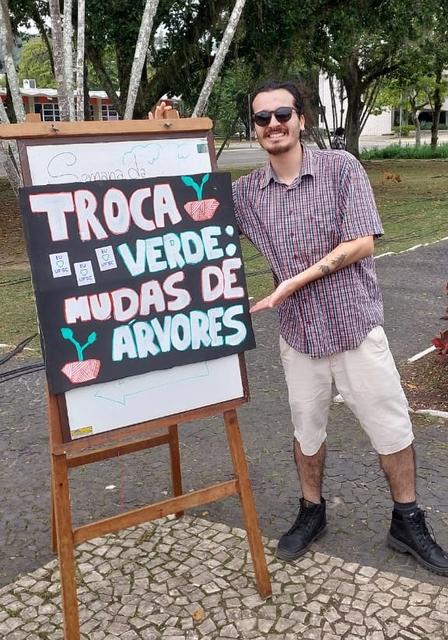 Troca verde: Mudas de árvores