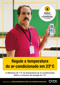 Temperatura ar condicionado