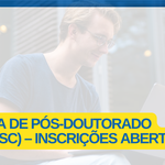 Pós-doc FAPESC Banner