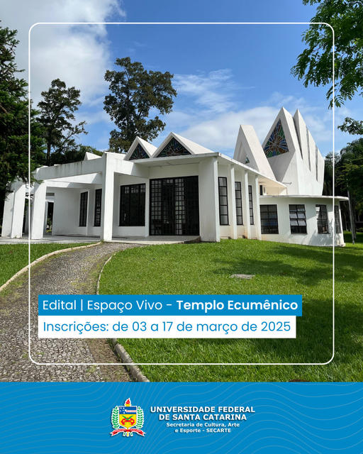 Edital | Templo Ecumênico da UFSC