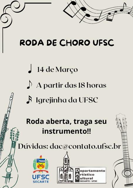 Roda de Choro | UFSC @ Igrejinha da UFSC