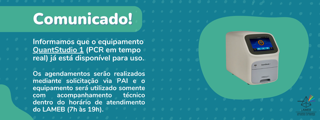 Postagem site - QuantStudio 1