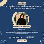 Arte palestra Algodão Reponsável