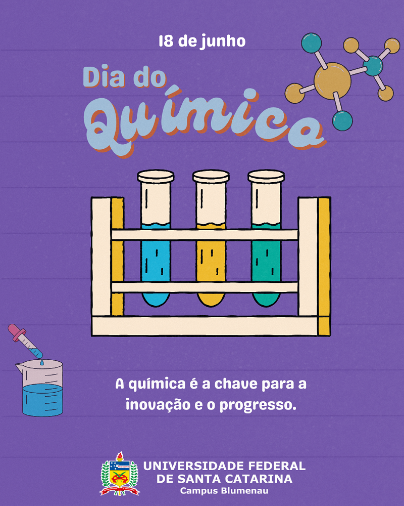 Cartão Dia do Químico