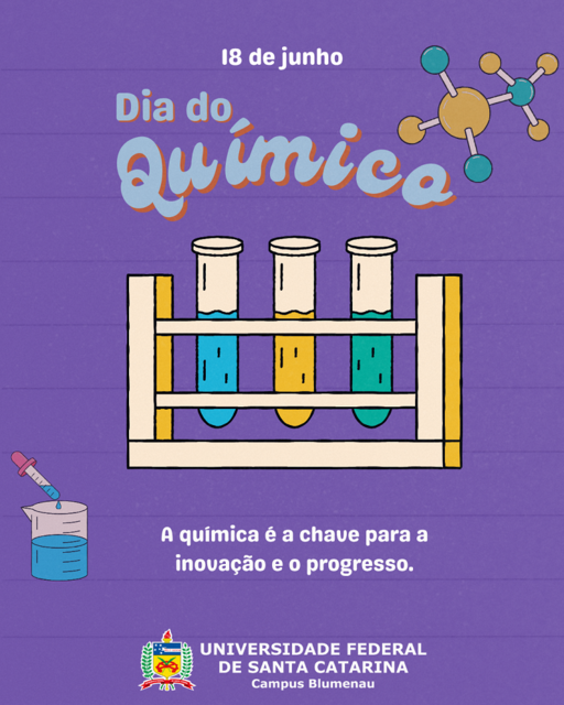 Cartão Dia do Químico