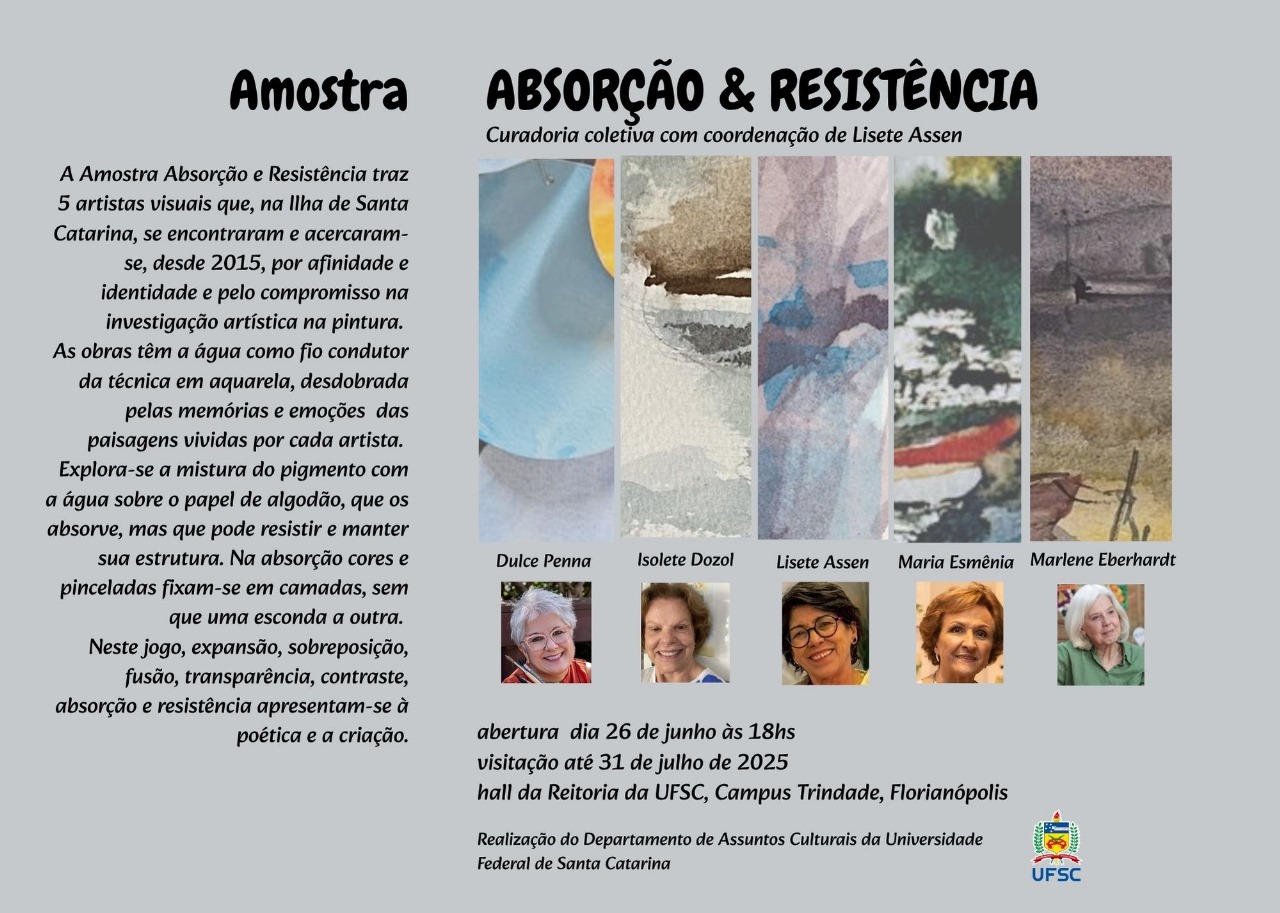 Exposição | "Amostra Absorção e Resistência" @ Hall | Reitoria I