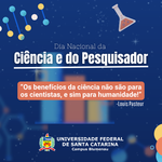 Cartão Dia da Ciência