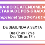 Horário excepcional2