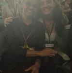 Viviane com a Ministra do Meio Ambiente,  Marina Silva.
