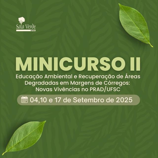 Minicurso 2 - 1080x1080 capa PRAD UFSC