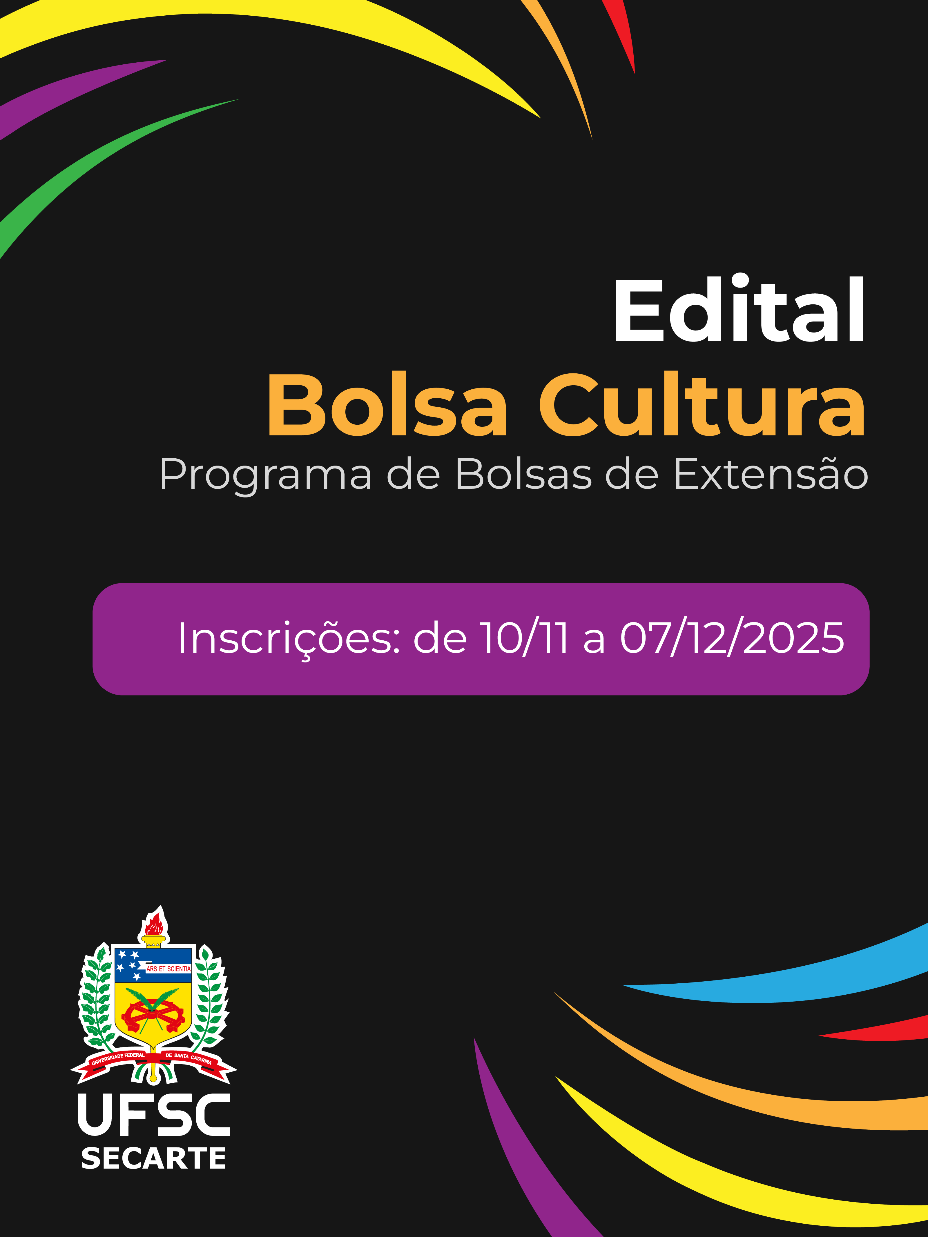 Edital Bolsa Cultura 2026-2027