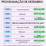 Programação de Dezembro