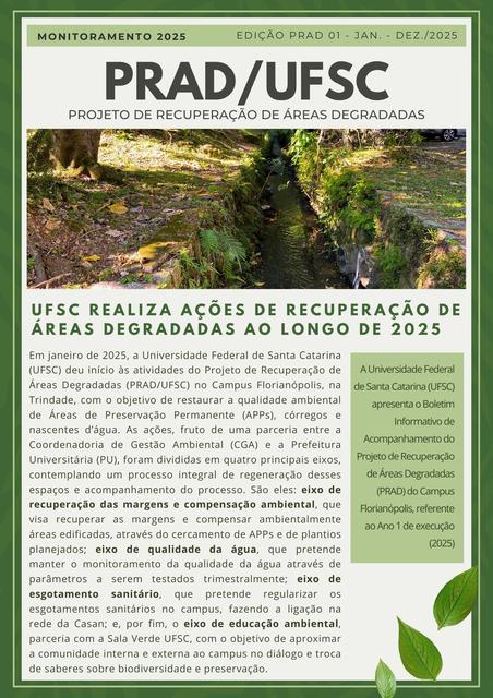 Pag 1 - Monitoramento PRAD 2025
