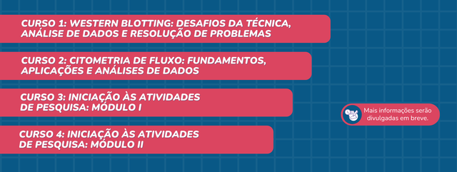 Cursos em breve