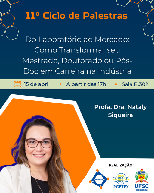11º Ciclo de Palestras Nataly
