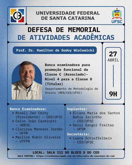 Prof. Hamilton de Godoy Wielewicki