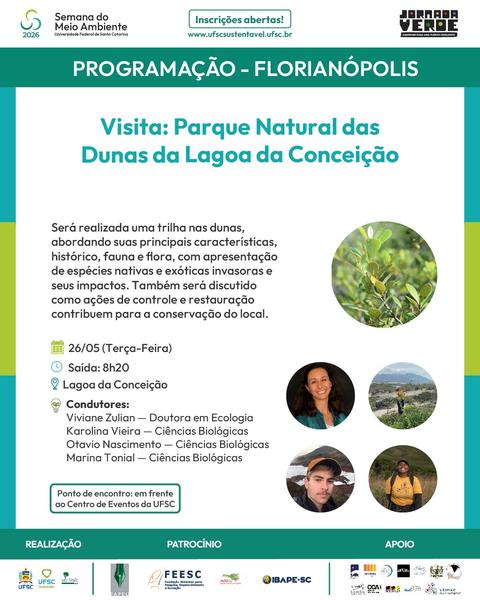 Programação individual visitas_dunas