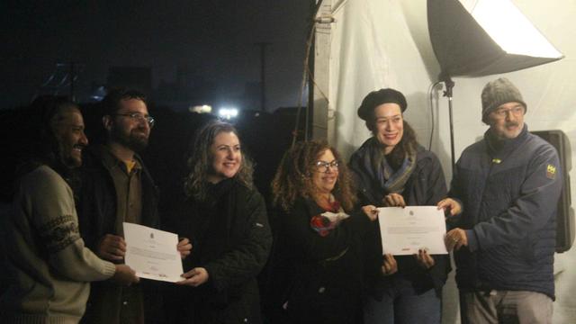 recebendo CERTIFICADO
