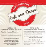 flyer cafe com dança outubro